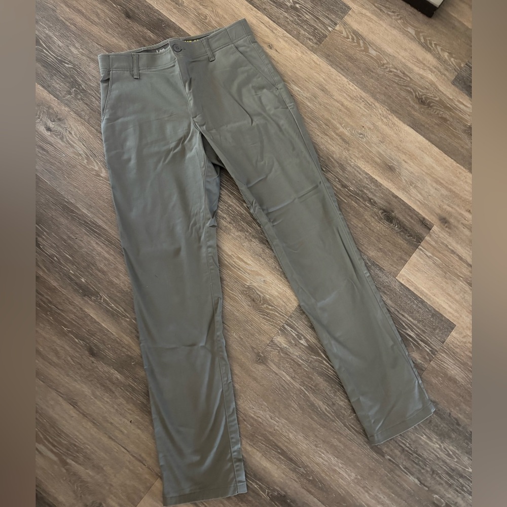 Men's Lee Extreme Comfort Slim Fit Pants Gray Sz 32X34 NWOT - Picture 2 of 10